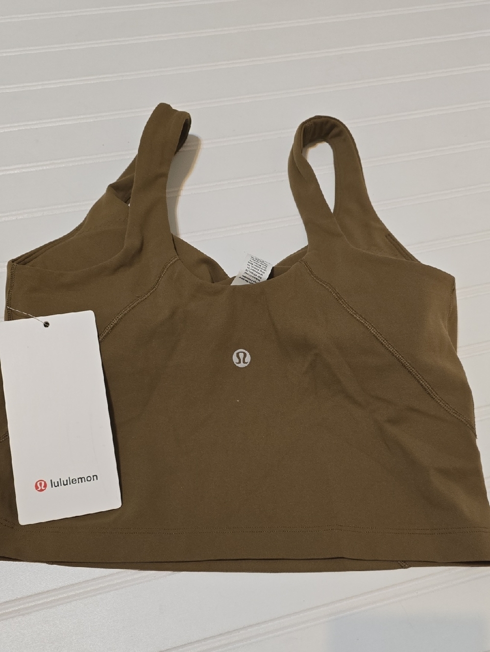 Womens Lululemon Align Tank Top Size 6 Soft Built Bra For Support NWT - Picture 8 of 9